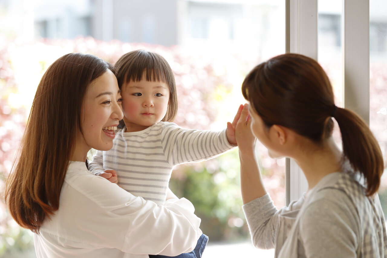 母と子